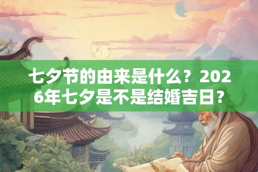 七夕节的由来是什么？2026年七夕是不是结婚吉日？