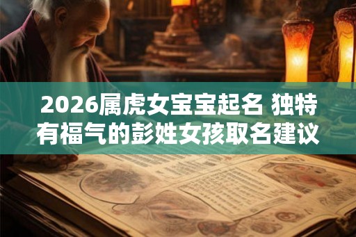 2026属虎女宝宝起名 独特有福气的彭姓女孩取名建议 2026属虎女宝宝起名 独特有福气的彭姓女孩取名建议