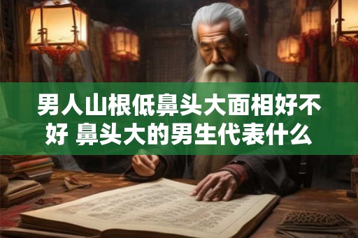 男人山根低鼻头大面相好不好 鼻头大的男生代表什么