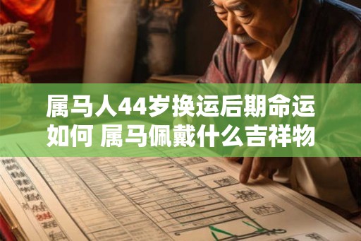 属马人44岁换运后期命运如何 属马佩戴什么吉祥物 属马人44岁换运后期命运如何 属马佩戴什么吉祥物