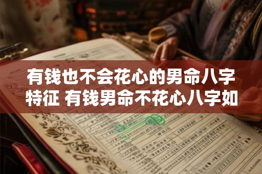 有钱也不会花心的男命八字特征 有钱男命不花心八字如何