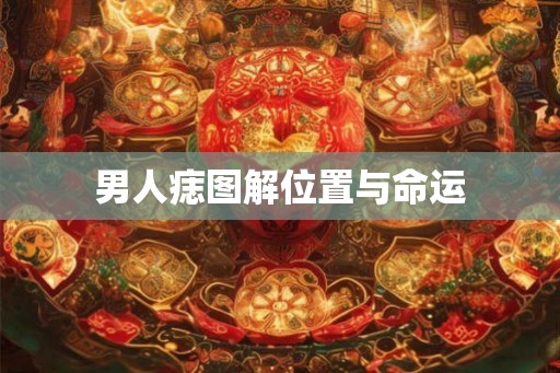 男人痣图解位置与命运