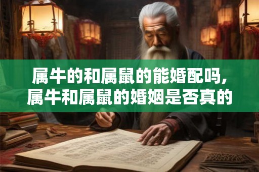 属牛的和属鼠的能婚配吗,属牛和属鼠的婚姻是否真的适合？