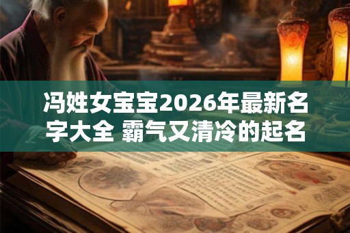 冯姓女宝宝2026年最新名字大全 霸气又清冷的起名