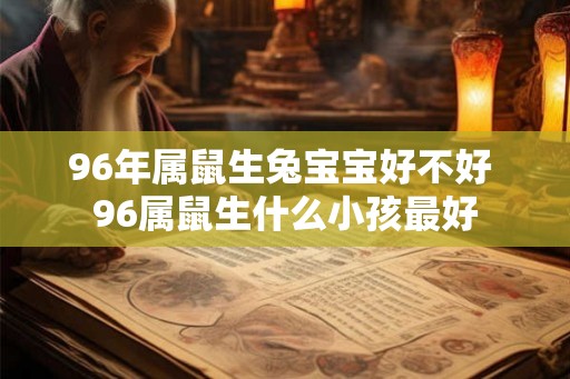96年属鼠生兔宝宝好不好 96属鼠生什么小孩最好