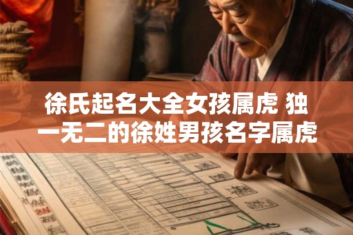 徐氏起名大全女孩属虎 独一无二的徐姓男孩名字属虎 徐氏起名大全女孩属虎 独一无二的徐姓男孩名字属虎