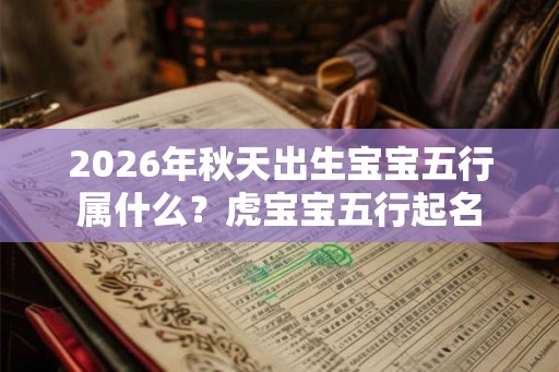 2026年秋天出生宝宝五行属什么？虎宝宝五行起名