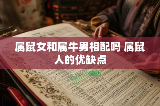 属鼠女和属牛男相配吗 属鼠人的优缺点