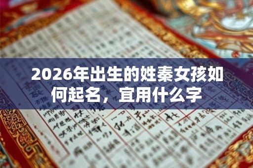 2026年出生的姓秦女孩如何起名，宜用什么字