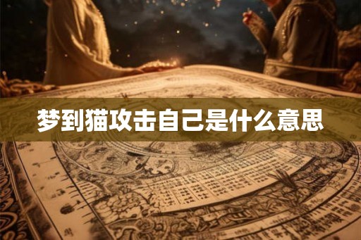 梦到猫攻击自己是什么意思