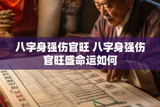 八字身强伤官旺 八字身强伤官旺盛命运如何 八字身强伤官旺 八字身强伤官旺盛命运如何
