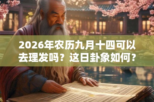 2026年农历九月十四可以去理发吗?这日卦象如何? 2026年农历九月十四可以去理发吗?这日卦象如何?