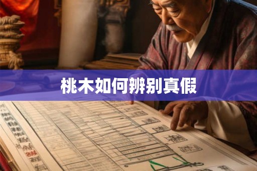 桃木如何辨别真假