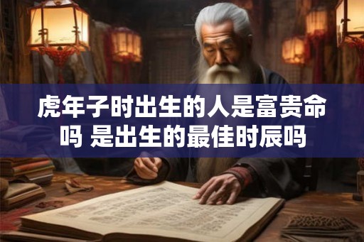 虎年子时出生的人是富贵命吗 是出生的最佳时辰吗 虎年子时出生的人是富贵命吗 是出生的最佳时辰吗