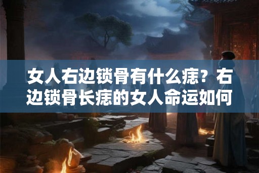 女人右边锁骨有什么痣？右边锁骨长痣的女人命运如何？