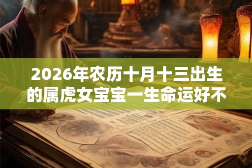 2026年农历十月十三出生的属虎女宝宝一生命运好不好