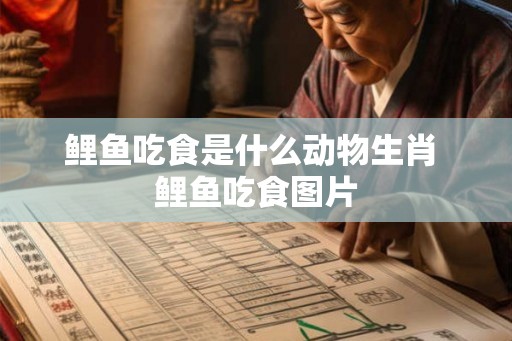 鲤鱼吃食是什么动物生肖 鲤鱼吃食图片