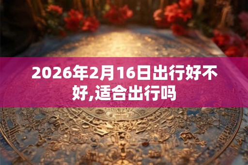 2026年2月16日出行好不好,适合出行吗