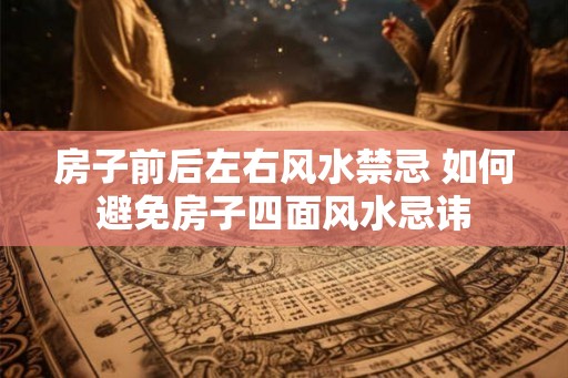 房子前后左右风水禁忌 如何避免房子四面风水忌讳