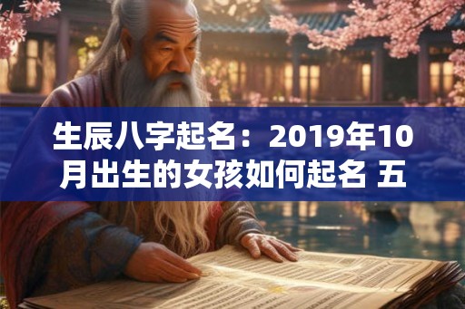 生辰八字起名：2019年10月出生的女孩如何起名 五行属什么