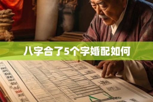 八字合了5个字婚配如何