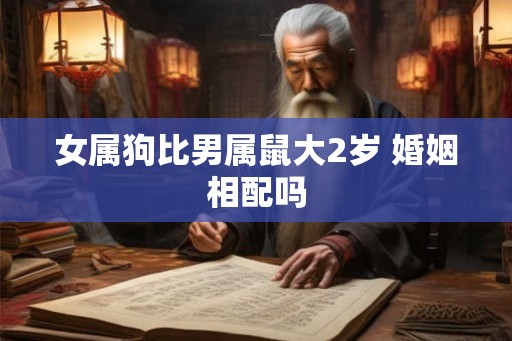 女属狗比男属鼠大2岁 婚姻相配吗