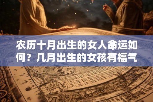 农历十月出生的女人命运如何?几月出生的女孩有福气? 农历十月出生的女人命运如何?几月出生的女孩有福气?