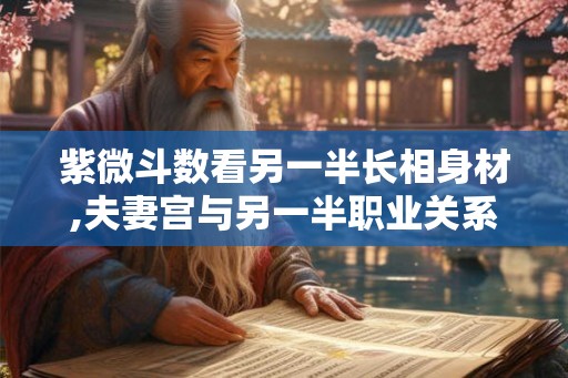 紫微斗数看另一半长相身材,夫妻宫与另一半职业关系