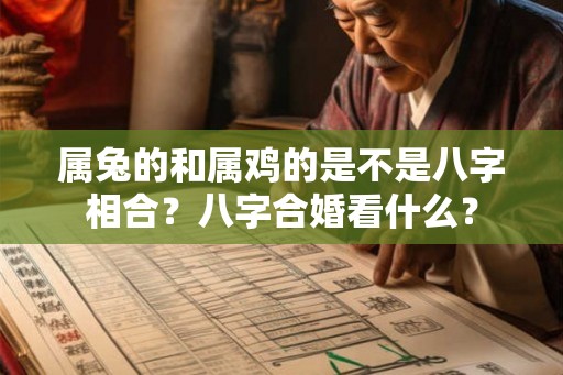 属兔的和属鸡的是不是八字相合？八字合婚看什么？