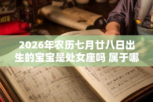 2026年农历七月廿八日出生的宝宝是处女座吗 属于哪种类型 2026年农历七月廿八日出生的宝宝是处女座吗 属于哪种类型