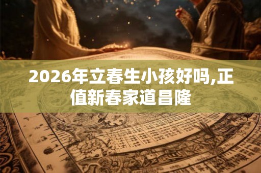 2026年立春生小孩好吗,正值新春家道昌隆 2026年立春生小孩好吗,正值新春家道昌隆