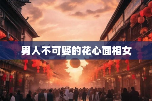 男人不可娶的花心面相女 男人不可娶的花心面相女