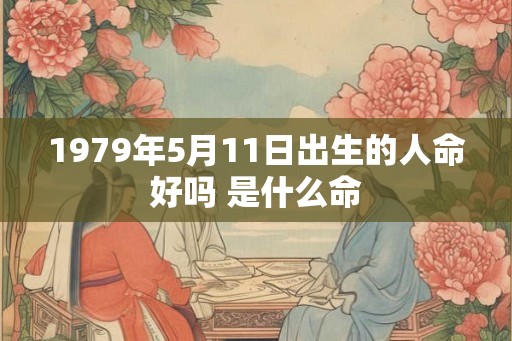 1979年5月11日出生的人命好吗 是什么命