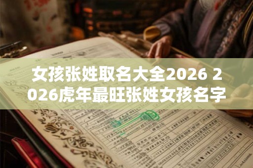 女孩张姓取名大全2026 2026虎年最旺张姓女孩名字