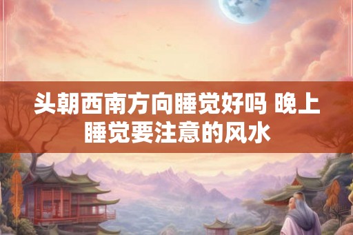 头朝西南方向睡觉好吗 晚上睡觉要注意的风水