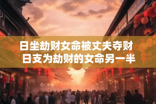 日坐劫财女命被丈夫夺财  日支为劫财的女命另一半