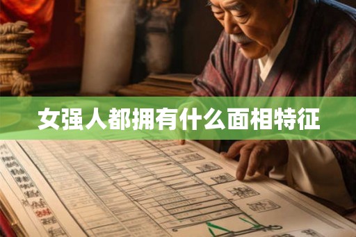 女强人都拥有什么面相特征 女强人都拥有什么面相特征