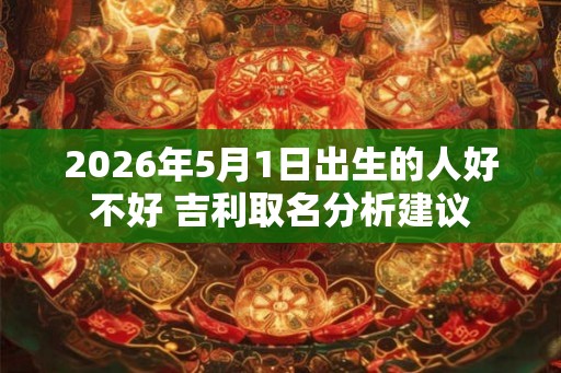 2026年5月1日出生的人好不好 吉利取名分析建议