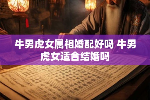 牛男虎女属相婚配好吗 牛男虎女适合结婚吗