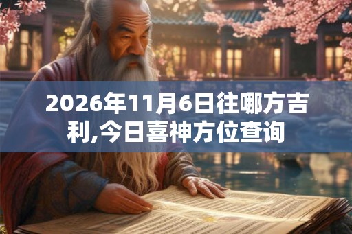 2026年11月6日往哪方吉利,今日喜神方位查询