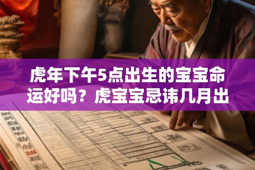 虎年下午5点出生的宝宝命运好吗？虎宝宝忌讳几月出生？