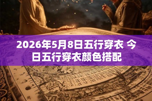2026年5月8日五行穿衣 今日五行穿衣颜色搭配