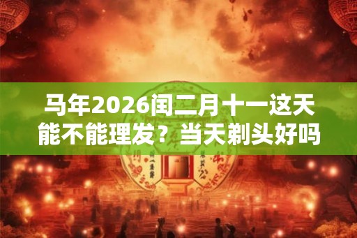 马年2026闰二月十一这天能不能理发？当天剃头好吗
