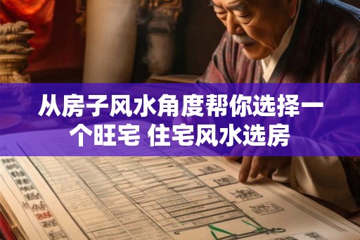 从房子风水角度帮你选择一个旺宅 住宅风水选房 从房子风水角度帮你选择一个旺宅 住宅风水选房