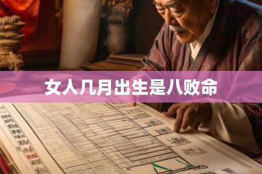 女人几月出生是八败命