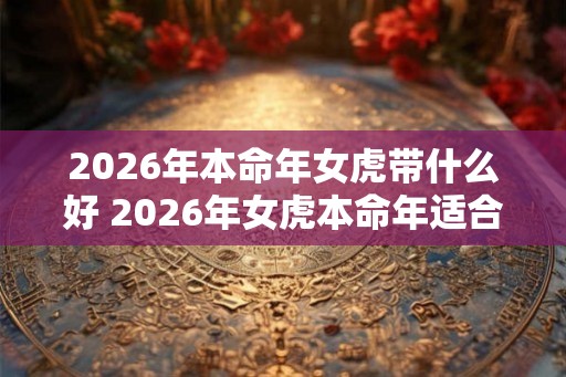 2026年本命年女虎带什么好 2026年女虎本命年适合带什么