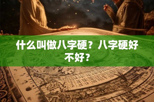什么叫做八字硬？八字硬好不好？
