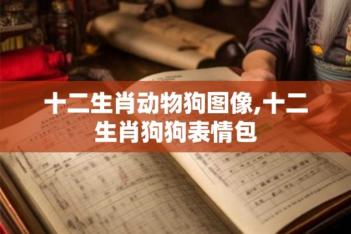 十二生肖动物狗图像,十二生肖狗狗表情包