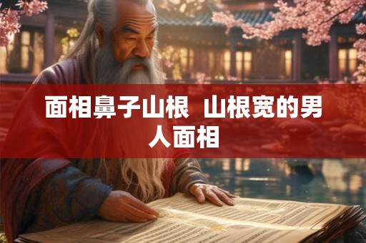 面相鼻子山根  山根宽的男人面相