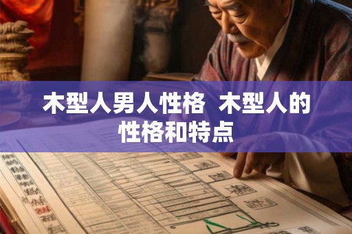 木型人男人性格  木型人的性格和特点